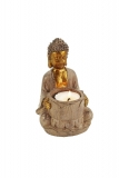 Svícen Buddha na čajovou svíčku
