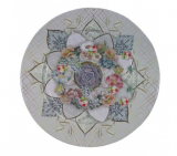 Tác plechový mandala pr. 33 cm