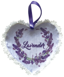 Vonné srdce k zavěšení lavender 25g