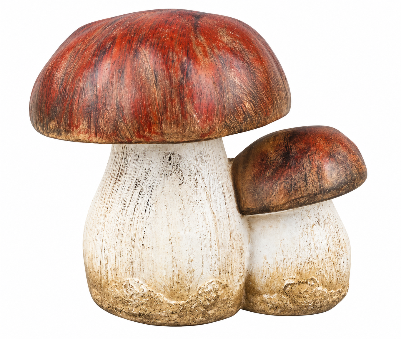 Hříbky hnědé terakota 16,5x17x13cm