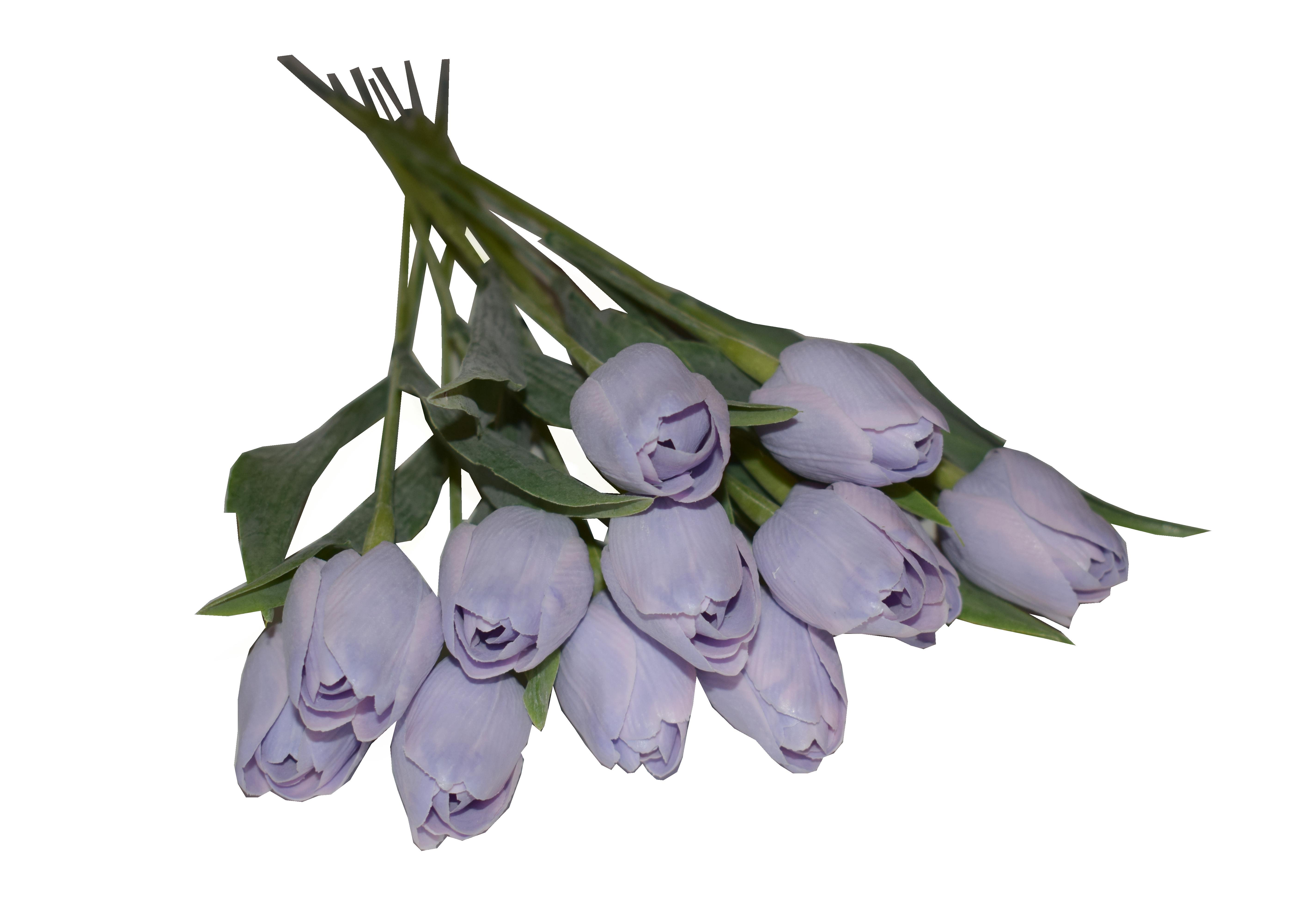 Tulipán světle fialový 1ks 43 cm