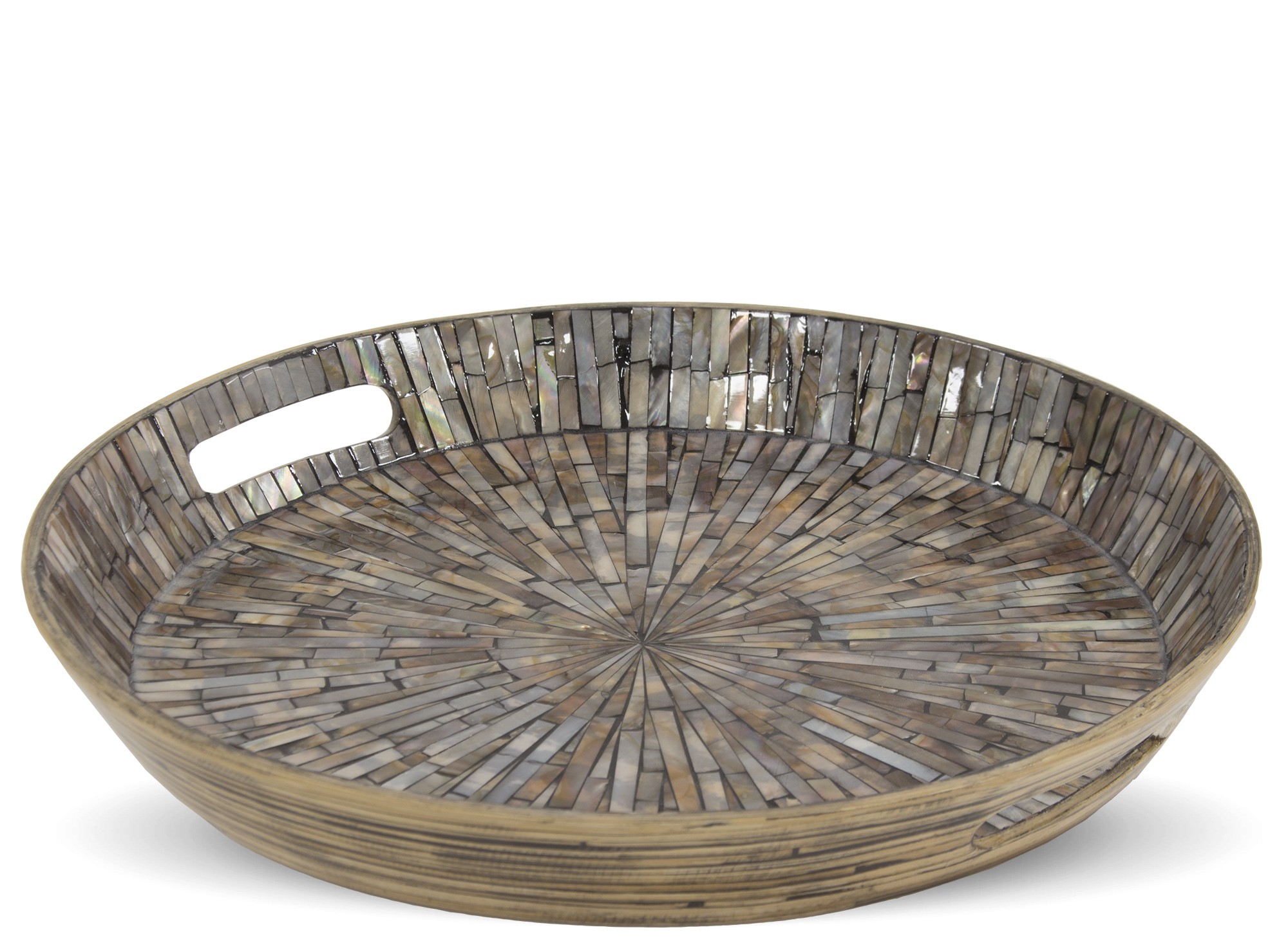 Tác mozaika šedý pr.40 cm