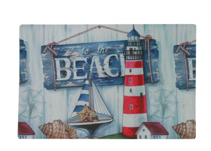 Prostírání BEACH 23x48cm plastové