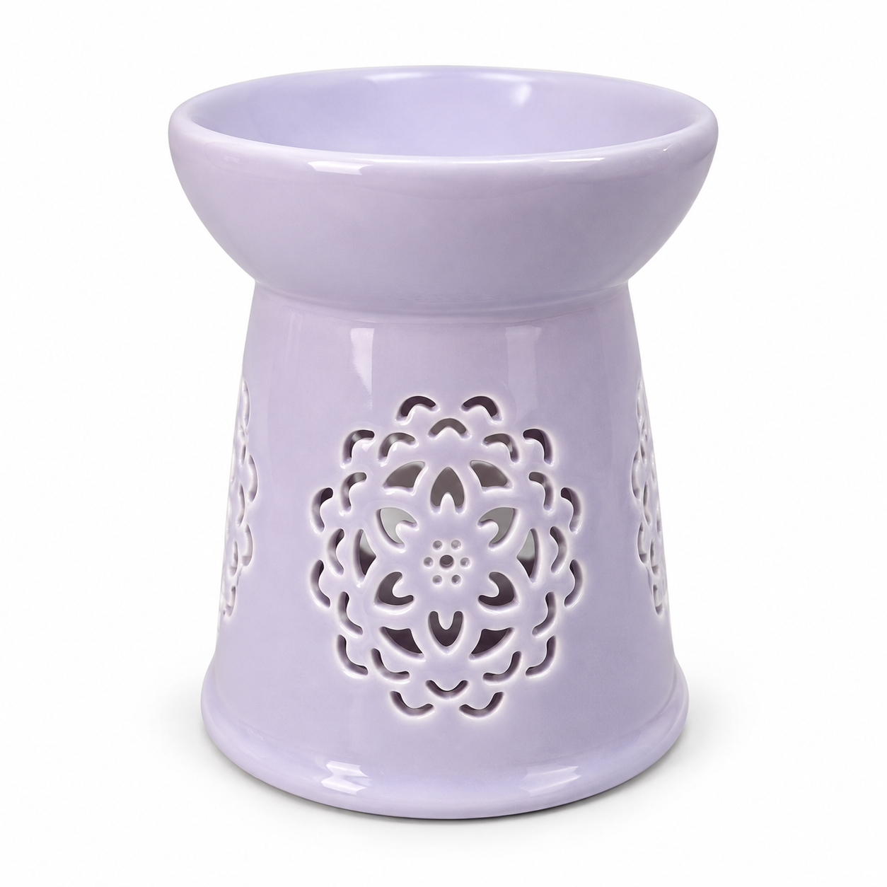Aromalampa světle fialová mandala