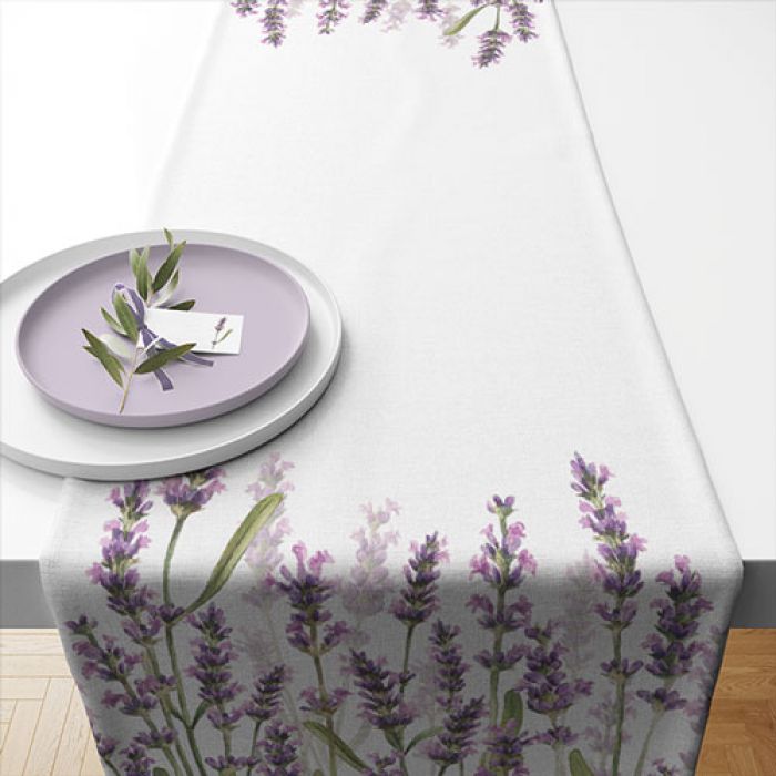 Běhoun levandule na stůl Lavender Shades 40x150cm