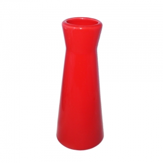 Kapucin váza porcelán červená