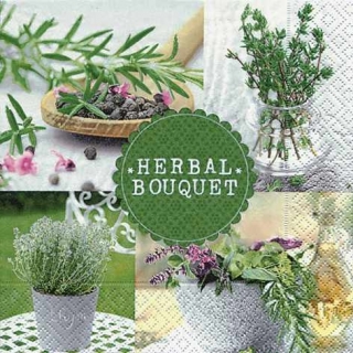 Ubrousek třívrstvý Herbal Bouquet