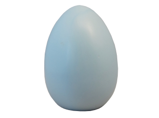 Keramické vejce světle modré