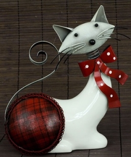 Kočka keramika 01