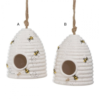 Domeček pro ptáčky motiv včel 2 druhy