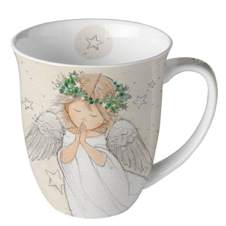 Hrnek porcelánový modlící se andílek 0,4l