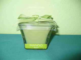 Svíčka ve skle Mango Breeze