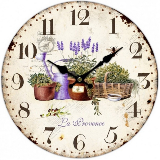 Nástěnné hodiny La Provence pr.34cm