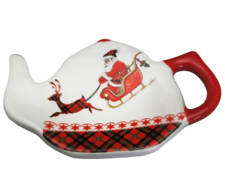 Čajníček vánoční keramika